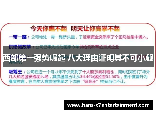 西部第一强势崛起 八大理由证明其不可小觑