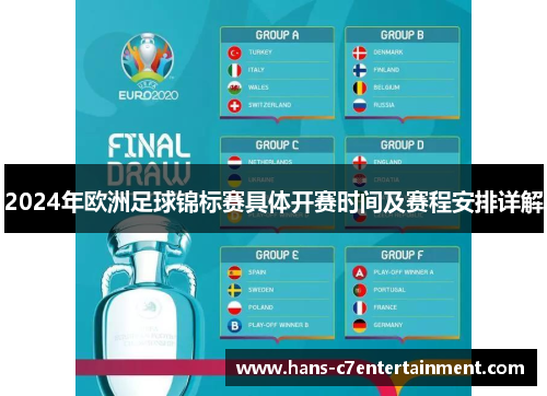 2024年欧洲足球锦标赛具体开赛时间及赛程安排详解 2024年欧洲足球锦标赛具体开赛时间及赛程安排详解