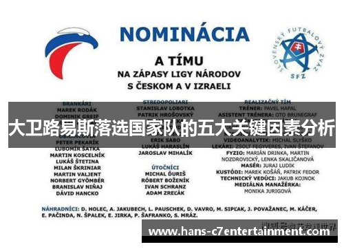 大卫路易斯落选国家队的五大关键因素分析